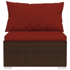 VidaXL 10-tlg. Garten-Lounge-Set Mit Kissen Poly Rattan Braun -Kaufland 033bcd6db343eff180871e5df958108a