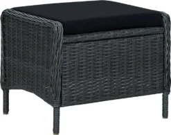 VidaXL Verstellbarer Gartensessel Mit Fußhocker Poly Rattan Dunkelgrau 12 VidaXL Verstellbarer Gartensessel Mit Fußhocker Poly Rattan Dunkelgrau -Kaufland 03aec74ca1ffdfe202c4972d27fc77f7