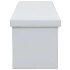 VidaXL Faltbare Sitzbank Kunstleder 150×38×38 Cm Weiß 10 VidaXL Faltbare Sitzbank Kunstleder 150×38×38 Cm Weiß -Kaufland 03ba6d74c3212f4e6334f4c2daaecbcc