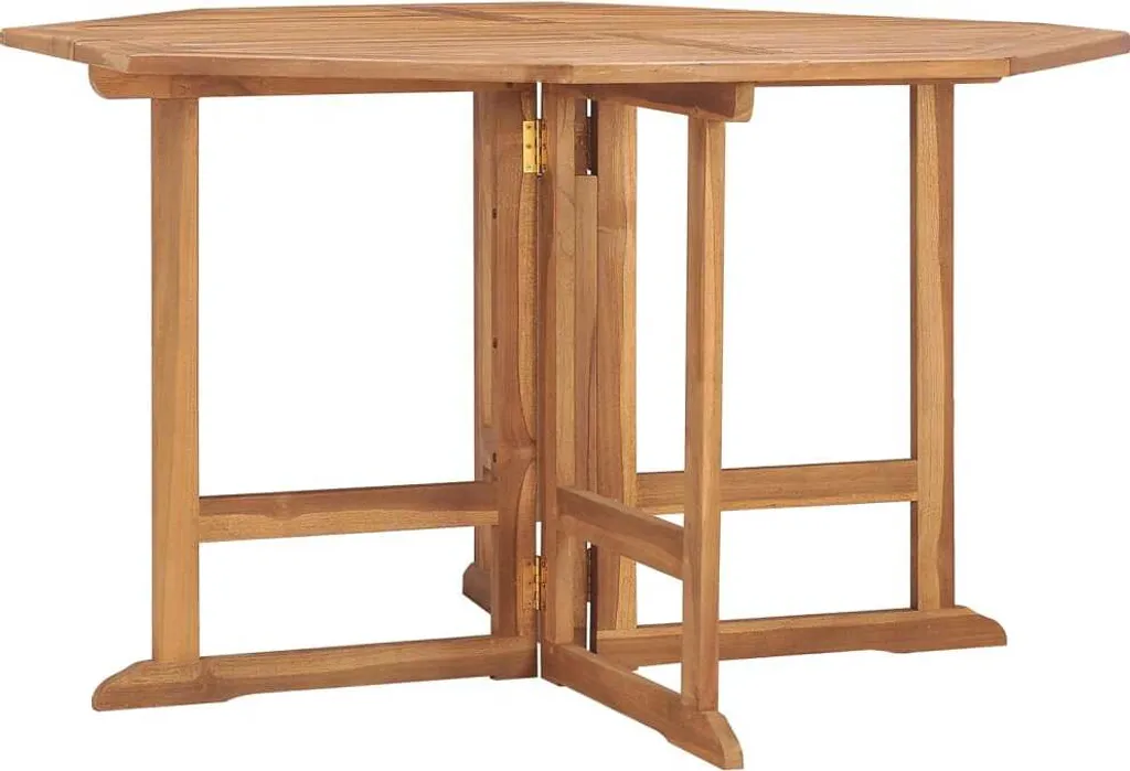 VidaXL Garten-Esstisch Klappbar 110x110x75 Cm Massivholz Teak 1 VidaXL Garten-Esstisch Klappbar 110x110x75 Cm Massivholz Teak