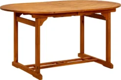 VidaXL Gartentisch 200x100x75 Cm Massivholz Akazie -Kaufland 05939f37ee08c5c853cf3e2889a1ce54