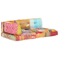 VidaXL Palettensofa-Auflage Mehrfarbig Stoff Patchwork -Kaufland 06995692b110b562a2e50d21e4af9625