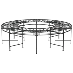VidaXL Baumbank Rund ?160 Cm Schwarz Stahl -Kaufland 08a8eca4c18a9e967517a824c0bbabe2