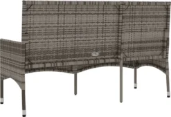 VidaXL Gartenbank 3-Sitzer Mit Kissen Grau Poly Rattan 12 VidaXL Gartenbank 3-Sitzer Mit Kissen Grau Poly Rattan -Kaufland 0a1ba6235201199d44564a170e411958