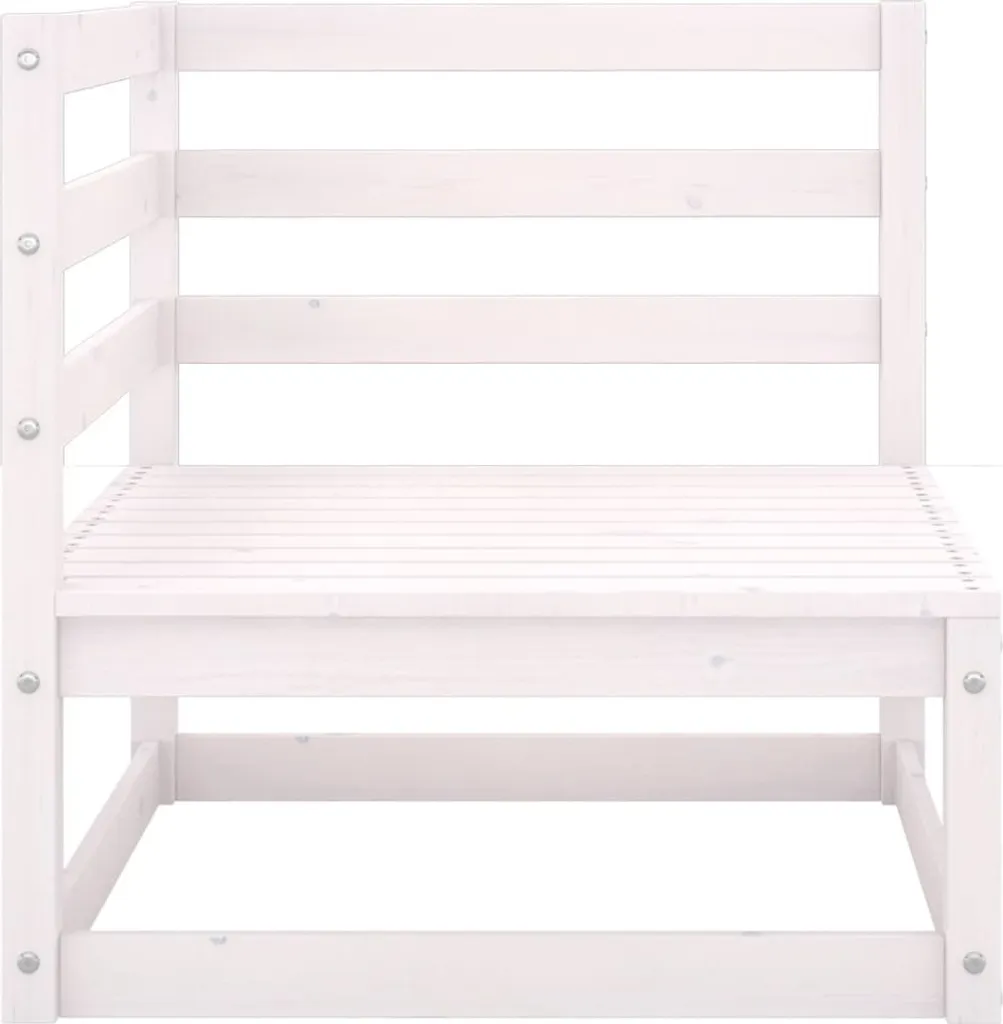 VidaXL Garten-Ecksofa Mit Kissen Massivholz Kiefer 5 VidaXL Garten-Ecksofa Mit Kissen Massivholz Kiefer – Bild 5