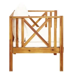 VidaXL 2-Sitzer-Gartenbank Mit Kissen 122 Cm Massivholz Akazie -Kaufland 0b28aa146315872fd1c522a82b7dd06c