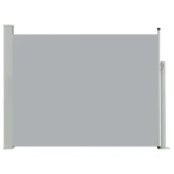 VidaXL Ausziehbare Seitenmarkise 140×500 Cm Grau