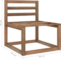 VidaXL 5-tlg. Garten-Lounge-Set Mit Grauen Kissen -Kaufland 0c752259714dcbaa25e1f41f8a9df573 1