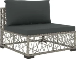 VidaXL 5-tlg. Garten-Lounge-Set Mit Kissen Poly Rattan Grau 15 VidaXL 5-tlg. Garten-Lounge-Set Mit Kissen Poly Rattan Grau -Kaufland 0c9800ec7f78220e11fb36def5b51c52