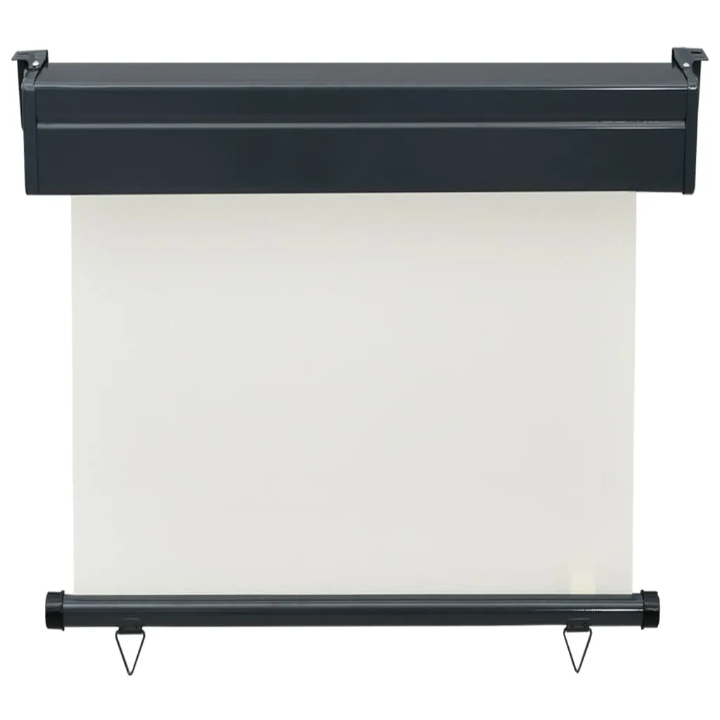 VidaXL Balkon-Seitenmarkise 80 × 250 Cm Cremeweiß 2 VidaXL Balkon-Seitenmarkise 80 × 250 Cm Cremeweiß – Bild 2