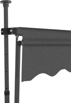 VidaXL Einziehbare Markise Handbetrieben Mit LED 350 Cm Anthrazit -Kaufland 13724eba3f2dd59295183dba783f88e4