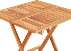 VidaXL Klappbarer Bistrotisch 60 X 60 X 65 Cm Teak Massiv -Kaufland 14ff813055b2fc7f3059a84cde759b07