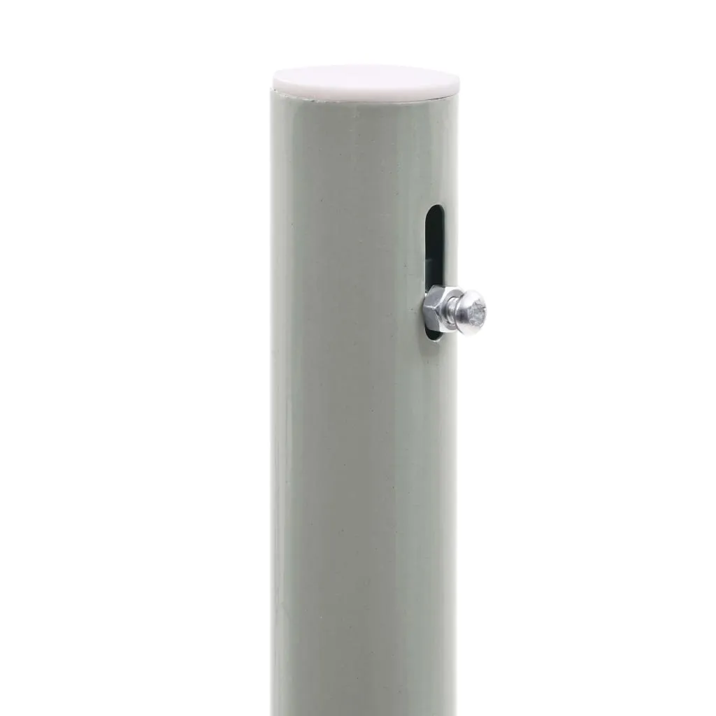 VidaXL Ausziehbare Seitenmarkise 160x500 Cm Grau 2 VidaXL Ausziehbare Seitenmarkise 160x500 Cm Grau – Bild 2