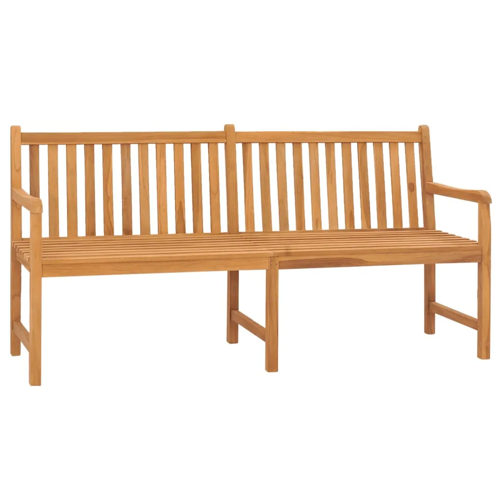 VidaXL Gartenbank 180 Cm Massivholz Teak 1 VidaXL Gartenbank 180 Cm Massivholz Teak