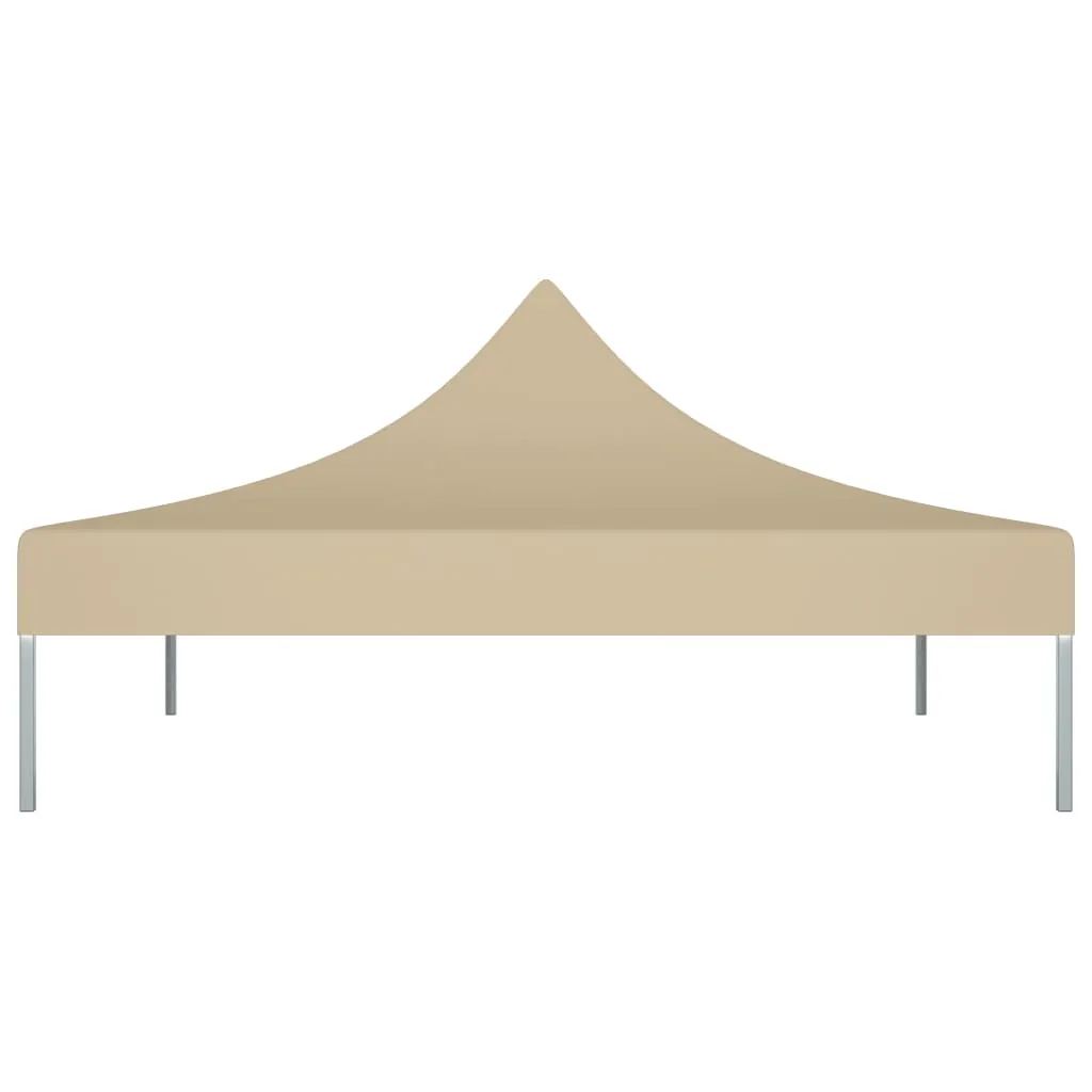 VidaXL Partyzelt-Dach 3x3 M Beige 270 G/m² 3 VidaXL Partyzelt-Dach 3x3 M Beige 270 G/m² – Bild 3