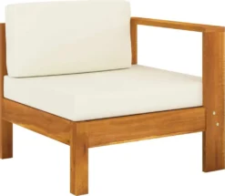 VidaXL 7-tlg. Garten-Lounge-Set Mit Creme Auflagen Massivholz Akazie -Kaufland 1eba62ba2af58fb85187cc03a3ae2fad