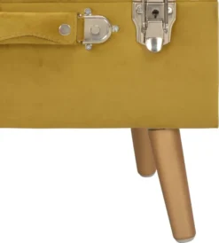 VidaXL Hocker Mit Stauraum 40 Cm Senfgelb Samt -Kaufland 1fc1fe04c8a342cdb293db9c83277a1a