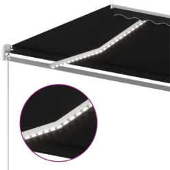 VidaXL Gelenkarmmarkise Einziehbar Mit LED 400x300 Cm Anthrazit 11 VidaXL Gelenkarmmarkise Einziehbar Mit LED 400x300 Cm Anthrazit -Kaufland 22df88cf8b5f45d8b9a70f50fc5874c8