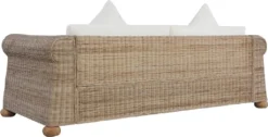 VidaXL 3-Sitzer-Sofa Mit Kissen Natur Rattan 12 VidaXL 3-Sitzer-Sofa Mit Kissen Natur Rattan -Kaufland 24ee3af6a6f1ec1af64f408823964022