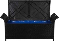 VidaXL Truhenbank Mit Polster 138 Cm Poly Rattan Schwarz 8 VidaXL Truhenbank Mit Polster 138 Cm Poly Rattan Schwarz -Kaufland 2563c1427bc1b98a4f88e3338b5eb0d6