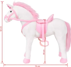 VidaXL Plüschtier Stehend Einhorn Weiß Und Rosa XXL -Kaufland 25f6eaad2dc982468cde630d67bcb4d1