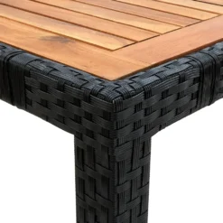 VidaXL 9-tlg. Garten-Essgruppe Mit Auflagen Poly Rattan Schwarz 13 VidaXL 9-tlg. Garten-Essgruppe Mit Auflagen Poly Rattan Schwarz -Kaufland 27087ff9f60ea1170d78e1277207ca6a