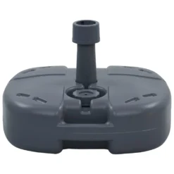 VidaXL Tragbarer Sonnenschirmständer Grau Sand/Wasser