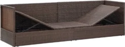 VidaXL Garten-Sofabett Mit Kissen Poly Rattan Braun -Kaufland 29c9dca948cf675f8079bcc4a06fcbc2