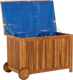 VIDAXL Gartentruhe Mit Rollen 90x50x58 Cm Massivholz Akazie -Kaufland 2b7582a92be68e204c9114b279fbe886