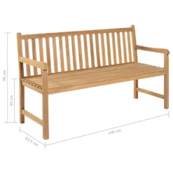 VidaXL Gartenbank 150 Cm Teak -Kaufland 2b9fe1276df1ee237264dd1db640d358