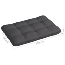 VidaXL Palettensofa-Auflagen 2 Stk. Anthrazit -Kaufland 31393b2000fcba5ccc4fec6b27466e69