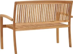 VidaXL Stapelbare Gartenbank Mit Auflage 128,5 Cm Massivholz Teak 13 VidaXL Stapelbare Gartenbank Mit Auflage 128,5 Cm Massivholz Teak -Kaufland 31f6f09ea307e93a6e4ffb8165d316e0 1