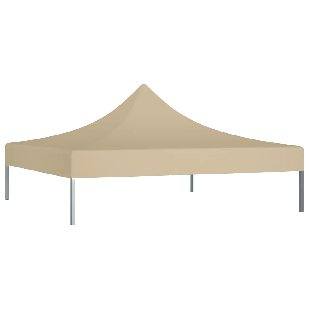 VidaXL Partyzelt-Dach 3x3 M Beige 270 G/m² 2 VidaXL Partyzelt-Dach 3x3 M Beige 270 G/m² – Bild 2