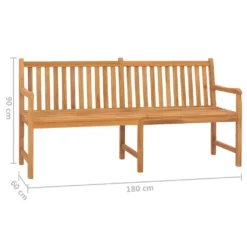 VidaXL Gartenbank 180 Cm Massivholz Teak 13 VidaXL Gartenbank 180 Cm Massivholz Teak -Kaufland 33a455e740ba31ac8a536450516b4d69