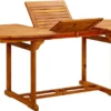 VidaXL Gartentisch 200x100x75 Cm Massivholz Akazie