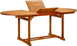 VidaXL Gartentisch 200x100x75 Cm Massivholz Akazie