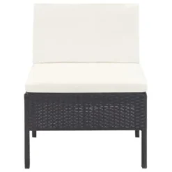 VIDAXL 3-tlg. Garten-Lounge-Set Mit Auflagen Poly Rattan Schwarz 17 VIDAXL 3-tlg. Garten-Lounge-Set Mit Auflagen Poly Rattan Schwarz -Kaufland 37e8c072bc9857f66d4577bea5631296