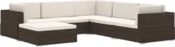 VidaXL Modular-Sofa-Eckteil 1 Stk. + Auflagen Poly Rattan Grau -Kaufland 3897596ddfe19c9e4108824c16c49ea2 1