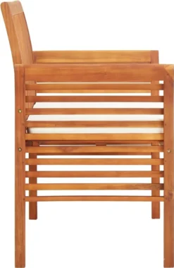 VidaXL 2-Sitzer Gartenbank Mit Kissen 120 Cm Massivholz Akazie -Kaufland 393635cc1703a2e653ee9b93d02e7e4c