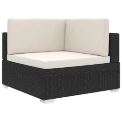 VidaXL Modular-Sofa-Eckteil 1 Stk. + Auflagen Poly Rattan Schwarz -Kaufland 39636c05c1c5cda92c6cc241ed89d04c
