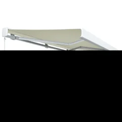 VidaXL Manuelle Kassetten-Markise 400x300 Cm Creme -Kaufland 3abf602d7f661f4a78298446516bdde3