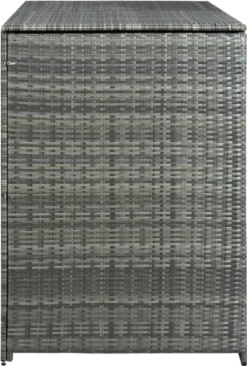 VidaXL Mülltonnenbox Für 2 Tonnen Poly Rattan Anthrazit 148×77×111 Cm -Kaufland 3cf818e853bc7ee9026461741d37e7c8