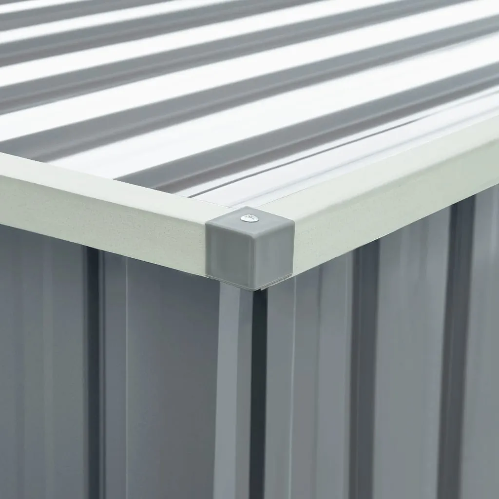 VidaXL Gartenbox Grau 171 X 99 X 93 Cm 5 VidaXL Gartenbox Grau 171 X 99 X 93 Cm – Bild 5