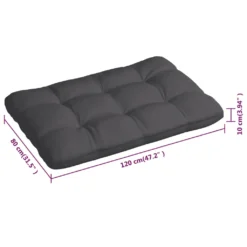 VidaXL Palettensofa-Auflagen 3 Stk. Anthrazit -Kaufland 42317ce40afdf120058581ec24192f41