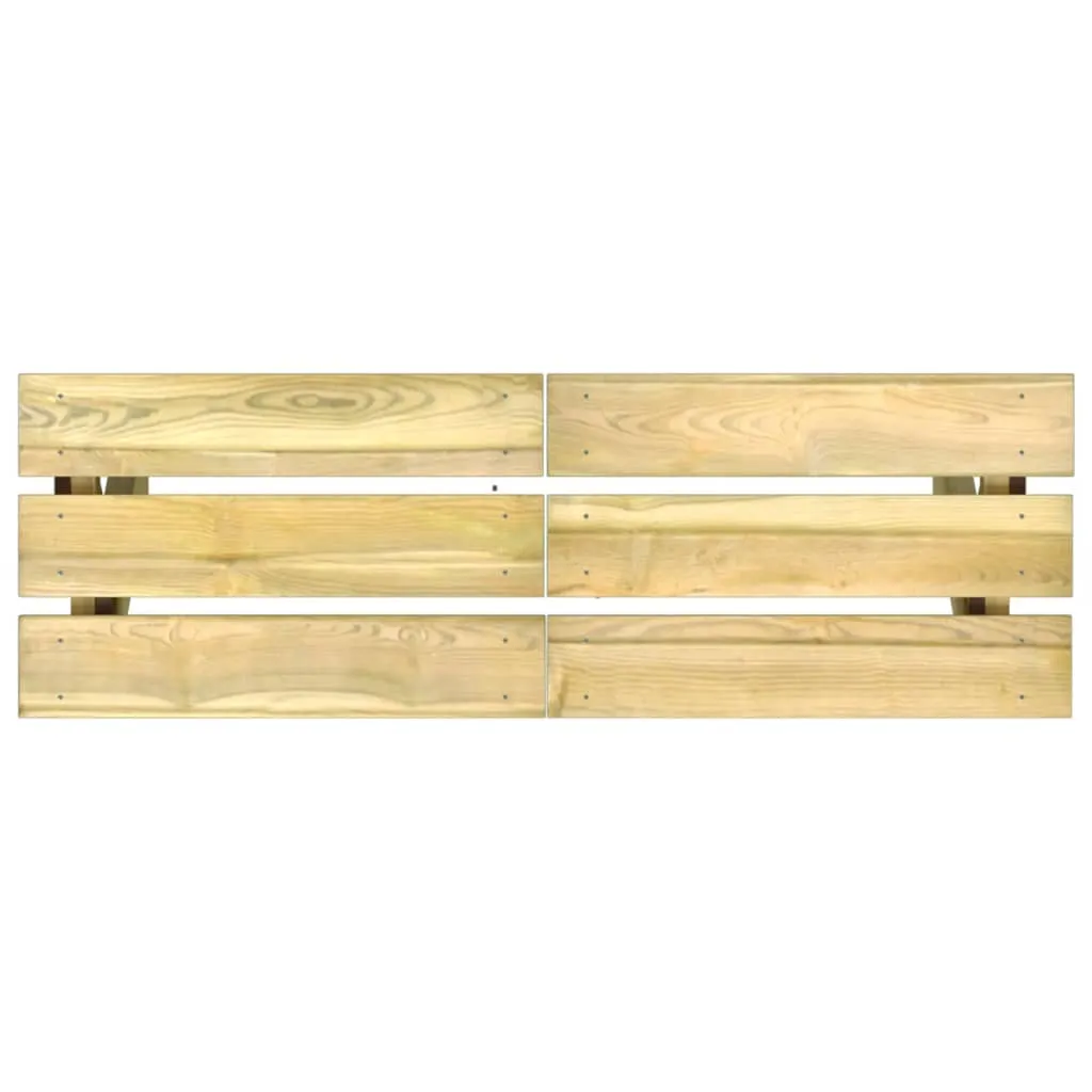 VidaXL Gartenbank 110 Cm Kiefernholz Imprägniert 5 VidaXL Gartenbank 110 Cm Kiefernholz Imprägniert – Bild 5