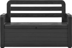 VidaXL Gartenbank Mit Stauraum 132,5 Cm Kunststoff Anthrazit -Kaufland 44c6fb17b9924ea19f0781b39aa86bc2