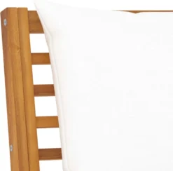 VidaXL 3-tlg. Garten-Lounge-Set Mit Creme Kissen Akazie Massivholz -Kaufland 45bc4bdeaa3e20471ee48d1b8d04856b