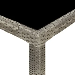 VidaXL Gartentisch Grau 250x100x75 Cm Hartglas Und Poly Rattan 8 VidaXL Gartentisch Grau 250x100x75 Cm Hartglas Und Poly Rattan -Kaufland 47199e3a8e9066dc18ebdde0bd8945c1