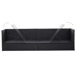 VidaXL Garten-Sofabett Mit Kissen Poly Rattan Schwarz 10 VidaXL Garten-Sofabett Mit Kissen Poly Rattan Schwarz -Kaufland 47f2dcb0c09c94274376790131ccbbdb