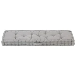 VidaXL Palettenkissen Baumwolle 120×40×7 Cm Grau 9 VidaXL Palettenkissen Baumwolle 120×40×7 Cm Grau -Kaufland 49a537b0b7fb2bb787b565f8a294ceb3